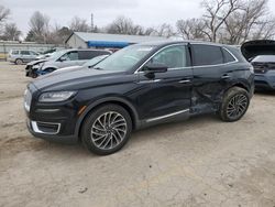 Salvage cars for sale at Wichita, KS auction: 2019 Lincoln Nautilus Reserve