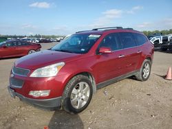 Salvage cars for sale at Houston, TX auction: 2012 Chevrolet Traverse LT