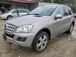 Salvage cars for sale at auction: 2009 Mercedes-Benz ML 350