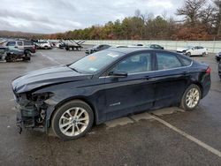 Salvage cars for sale from Copart Brookhaven, NY: 2019 Ford Fusion SE