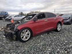 Salvage cars for sale at Mebane, NC auction: 2015 Chevrolet Impala LT