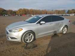 Salvage cars for sale at Conway, AR auction: 2018 Ford Fusion SE