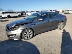 Salvage cars for sale at Earlington, KY auction: 2013 KIA Optima SX