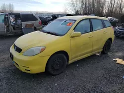 Salvage cars for sale at Arlington, WA auction: 2004 Toyota Corolla Matrix XR