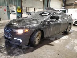 Chevrolet salvage cars for sale: 2016 Chevrolet Malibu LT