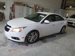 Salvage cars for sale at Grand Prairie, TX auction: 2013 Chevrolet Cruze LTZ