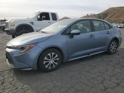 Salvage cars for sale at auction: 2021 Toyota Corolla LE