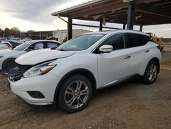 Salvage cars for sale at Tanner, AL auction: 2017 Nissan Murano S