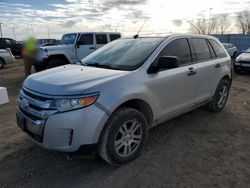 Salvage cars for sale at Greenwood, NE auction: 2011 Ford Edge SE