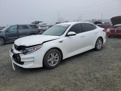 KIA salvage cars for sale: 2016 KIA Optima LX