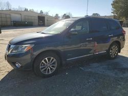 Salvage cars for sale at Knightdale, NC auction: 2014 Nissan Pathfinder SV Hybrid