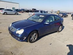 Salvage cars for sale at auction: 2002 Mercedes-Benz C 230K Sport Coupe