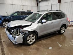 Salvage cars for sale from Copart Franklin, WI: 2015 Subaru Forester 2.5I Premium