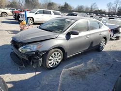 Salvage cars for sale at Madisonville, TN auction: 2017 Nissan Sentra S