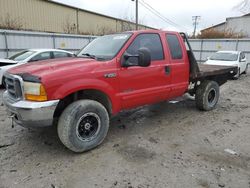 Salvage trucks for sale at Lexington, KY auction: 2001 Ford F250 Super Duty