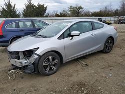 Salvage cars for sale at Windsor, NJ auction: 2015 Honda Civic EX