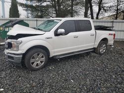 Salvage cars for sale at Windsor, NJ auction: 2018 Ford F150 Supercrew