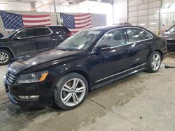 Salvage cars for sale at Columbia, MO auction: 2012 Volkswagen Passat SEL