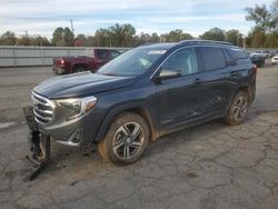 Salvage cars for sale at Shreveport, LA auction: 2018 GMC Terrain SLT