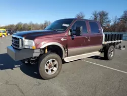 Salvage cars for sale from Copart Brookhaven, NY: 2004 Ford F250 Super Duty