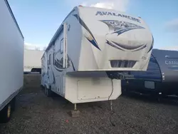 Salvage trucks for sale at West Mifflin, PA auction: 2012 Avalon Camper