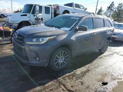 Carros salvage sin ofertas aún a la venta en subasta: 2017 Toyota Highlander SE