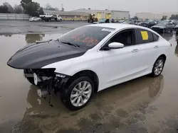 Chrysler salvage cars for sale: 2015 Chrysler 200 C