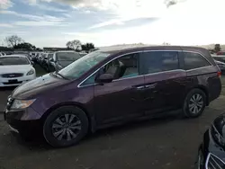 2014 Honda Odyssey EXL en venta en San Martin, CA