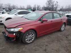 Ford Fusion se Vehiculos salvage en venta: 2017 Ford Fusion SE