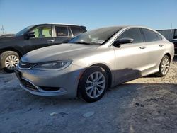 Chrysler salvage cars for sale: 2015 Chrysler 200 C