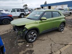 Salvage cars for sale at Woodhaven, MI auction: 2024 Hyundai Venue SEL