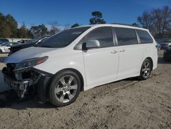 Toyota Sienna Vehiculos salvage en venta: 2015 Toyota Sienna Sport