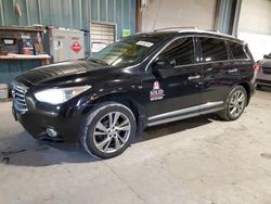 Salvage cars for sale at Eldridge, IA auction: 2015 Infiniti QX60