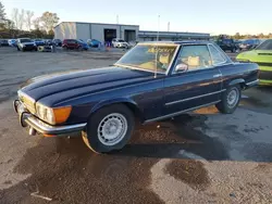 Salvage cars for sale at Harleyville, SC auction: 1972 Mercedes-Benz SL 450