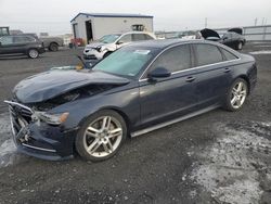 Salvage cars for sale from Copart Airway Heights, WA: 2016 Audi A6 Premium Plus