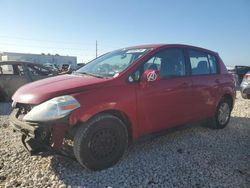 Salvage cars for sale at Taylor, TX auction: 2012 Nissan Versa S