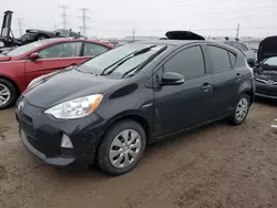 Salvage cars for sale at Elgin, IL auction: 2014 Toyota Prius C