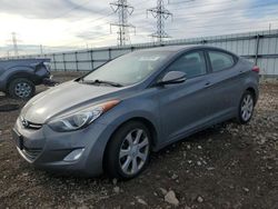 Salvage cars for sale from Copart Elgin, IL: 2013 Hyundai Elantra GLS