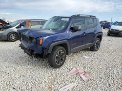 Salvage SUVs for sale at auction: 2016 Jeep Renegade Trailhawk