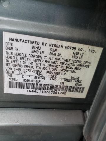 2003 Nissan Altima Base