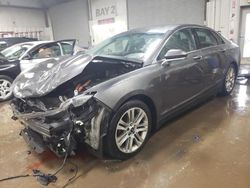 Salvage cars for sale from Copart Elgin, IL: 2016 Lincoln MKZ Hybrid