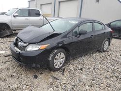 2012 Honda Civic LX en venta en Wayland, MI