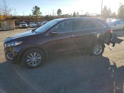 KIA Vehiculos salvage en venta: 2018 KIA Sorento LX