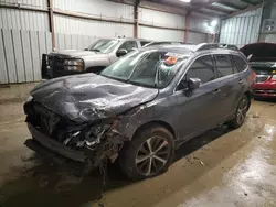 Salvage trucks for sale at West Mifflin, PA auction: 2016 Subaru Outback 3.6R Limited