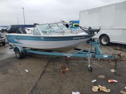 Salvage boats for sale at Woodhaven, MI auction: 1993 Crestliner Boat