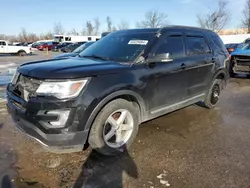 Salvage cars for sale at Bridgeton, MO auction: 2017 Ford Explorer XLT