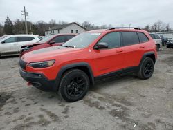 Jeep Cherokee salvage cars for sale: 2019 Jeep Cherokee Trailhawk