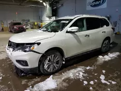 Salvage cars for sale at Moncton, NB auction: 2017 Nissan Pathfinder S