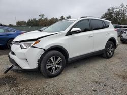 Salvage cars for sale at Riverview, FL auction: 2017 Toyota Rav4 XLE