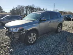 Salvage cars for sale at Mebane, NC auction: 2015 Mitsubishi Outlander SE